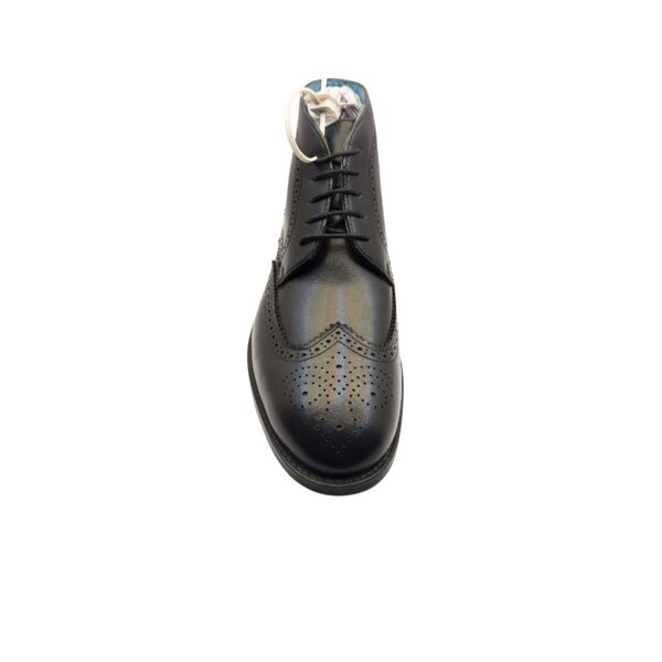 Art.no-RB-50 Premium Leather High Ankle Brogue Lacing Formal Shoes - Image 3