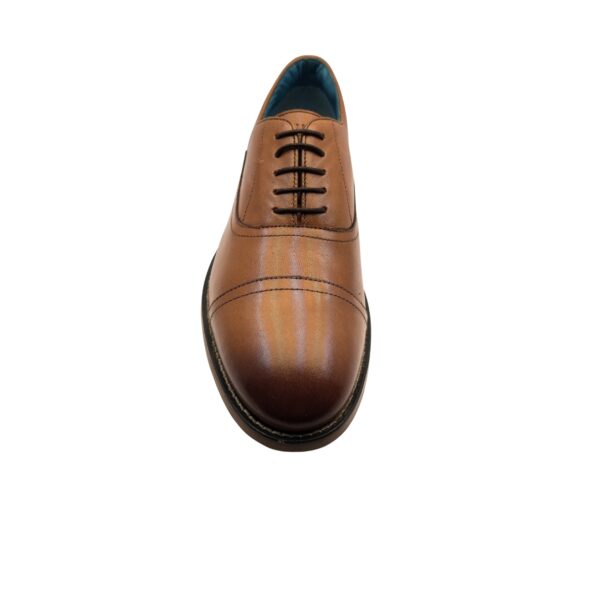Art.no-RB-1112 Genuine Leather Hand made sheet cut heel sole Shoes - Image 3