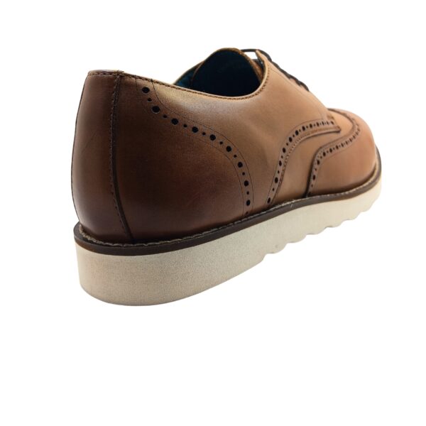 Art.no-RB-55 Premium CRUST Leather Brogue Lacing Formal Shoes - Image 4
