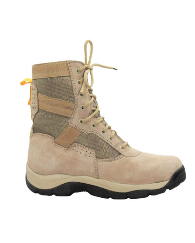 TI-New Combat Genuine Suede Leather Side Chain High Ankle Boots for ARMY/AIRFORCE/SP FORCES/SHIPS & SUBMARINES