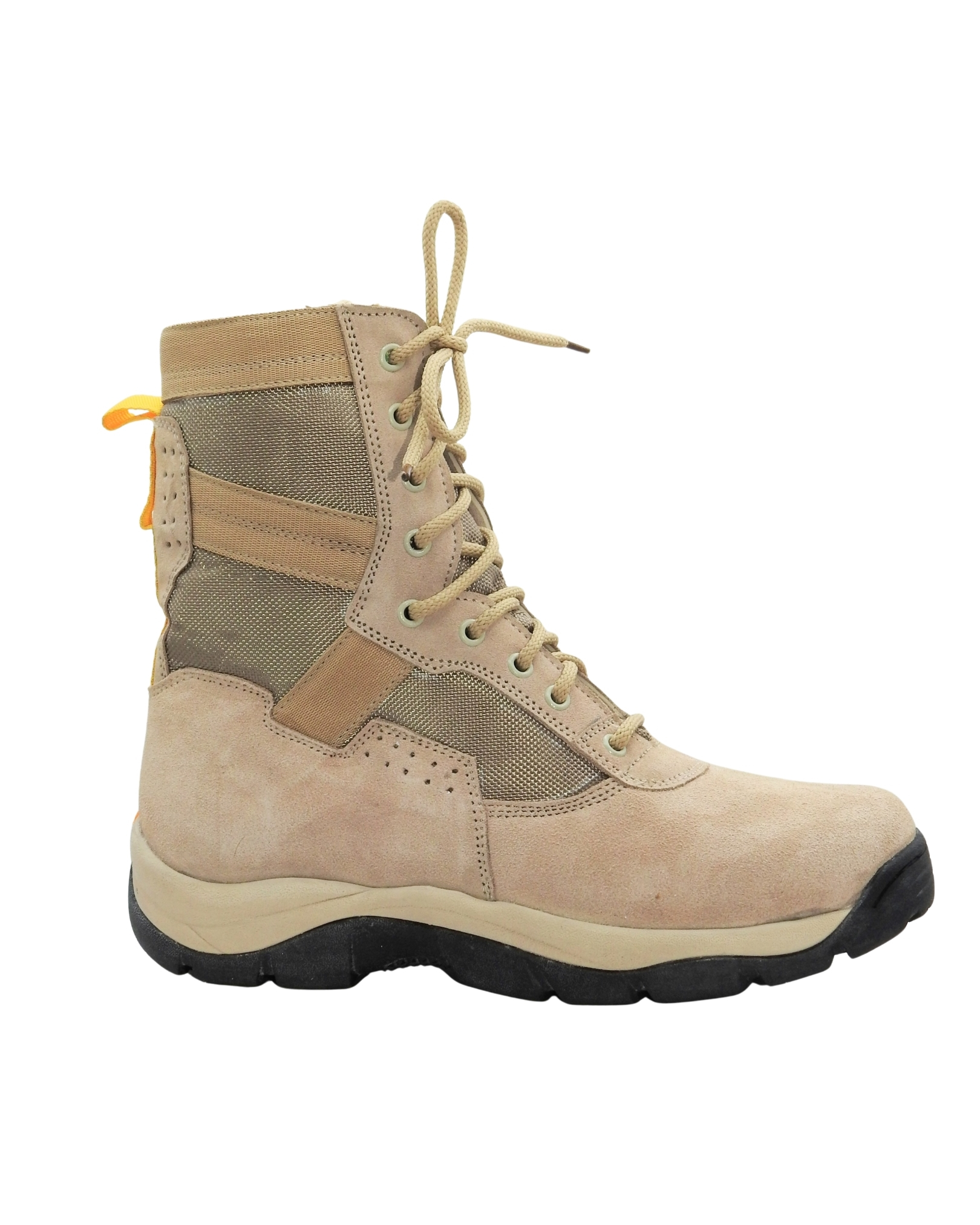 TI-New Combat Genuine Suede Leather Side Chain High Ankle Boots for ARMY/AIRFORCE/SP FORCES/SHIPS & SUBMARINES