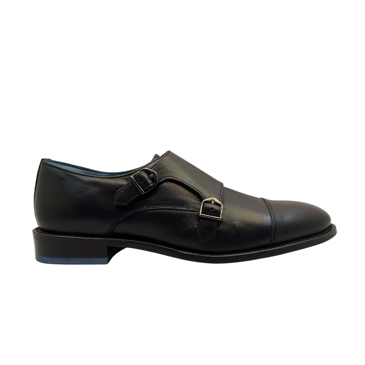 Art.no-RB-32 Double Monk Strap Handcrafted Genuine CRUST Leather Formal Shoes