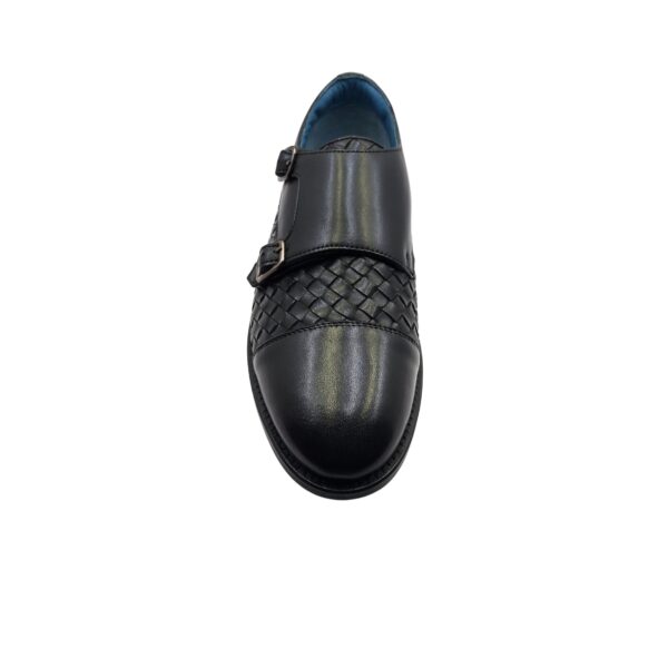 Art.no-RB-95 Double Monk Strap Handcrafted Genuine Leather Formal Shoes - Image 3
