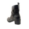 Art.no-MS-212 Strap Ankle Side Zip High Top Block Heeled Boots