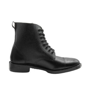 Art.no-DW-122 Genuine Buff Leather Rubber sole Ankle Parade boots for ARMY/AIRFORCE/BSF/CRPF