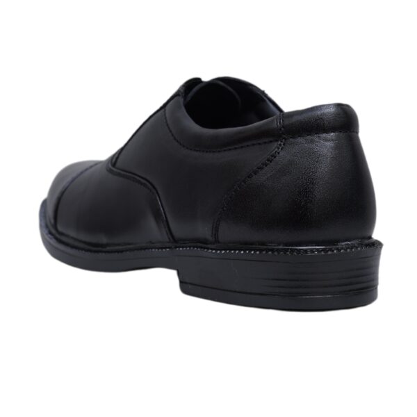 TI- Men's & Women's Black Genuine Leather OXFORD SHOES - Image 3