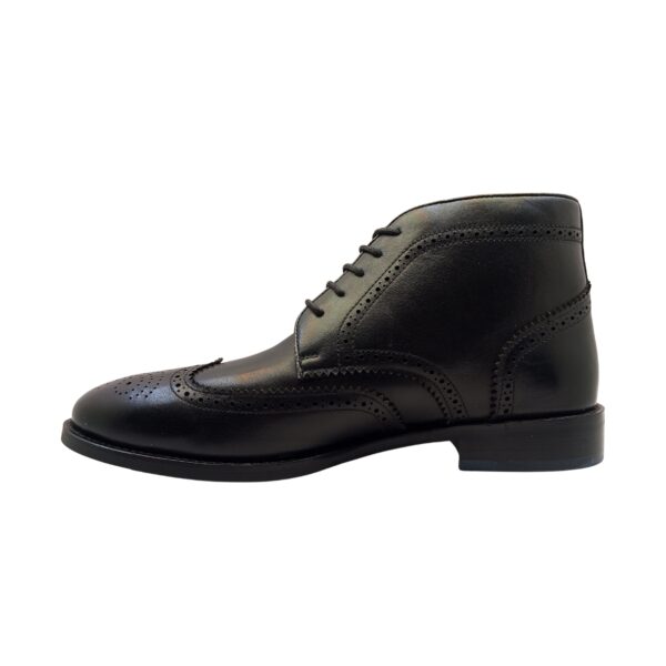 Art.no-RB-50 Premium Leather High Ankle Brogue Lacing Formal Shoes - Image 2
