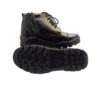 Art.no-PM-05 Genuine Leather Alert PU Sole Side Zip Black Ankle Boots for ARMY/AIR FORCE/CRPF/NCC