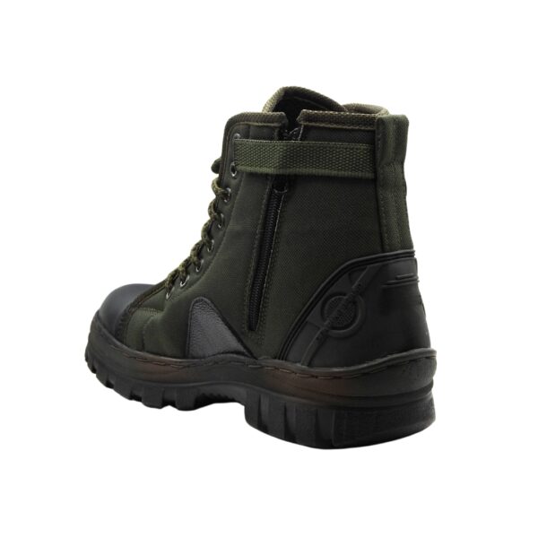 Art.no-RJ-95 JUNGLE BOOT PU Sole Side Zip Water Resistant & Anti Skid Light Weight - Image 3