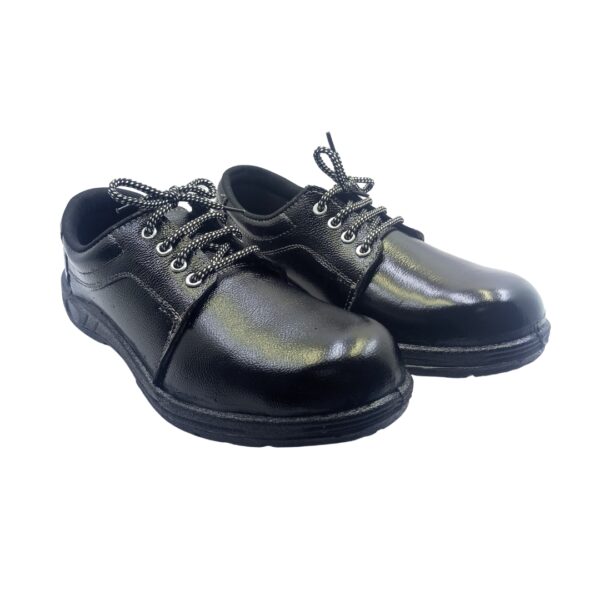 Art.no-BR-14 Genuine Leather PVC Sole Safety Shoe for Industrial/Construction Work - Image 3