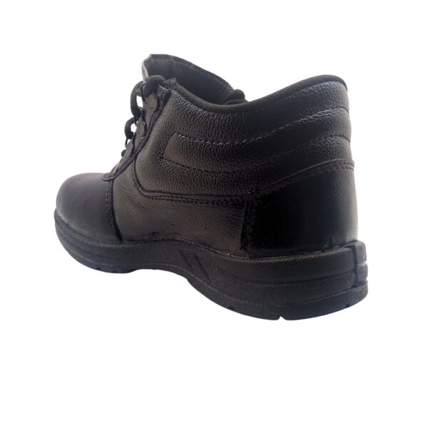 Art.no-BR-ANK Genuine Leather PVC Sole Safety Shoe for Industrial/Construction Work - Image 4