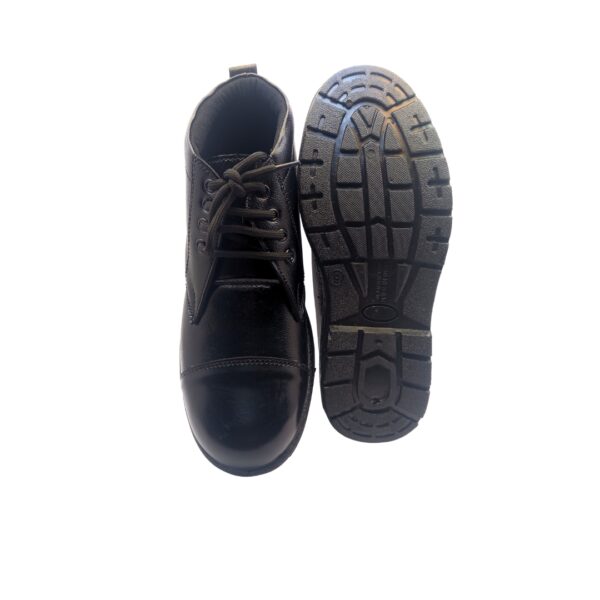 Art.no-OP-305 Genuine Leather PVC Sole Safety Shoe for Industrial/Construction Work - Image 5