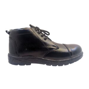 Art.no-OP-305 Genuine Leather PVC Sole Safety Shoe for Industrial/Construction Work