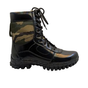 Art.no-RJ-113 Genuine Leather Rubber Sole PARA COMMANDO Combat Boot