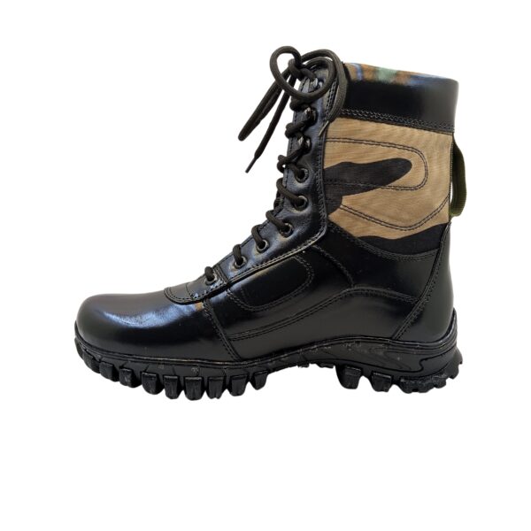 Art.no-RJ-113 Genuine Leather Rubber Sole PARA COMMANDO Combat Boot - Image 2