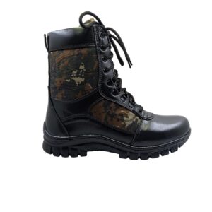 Art.no-RJ-311 COBRA PRINT Genuine Leather Rubber Sole MILITARY BOOT For Men