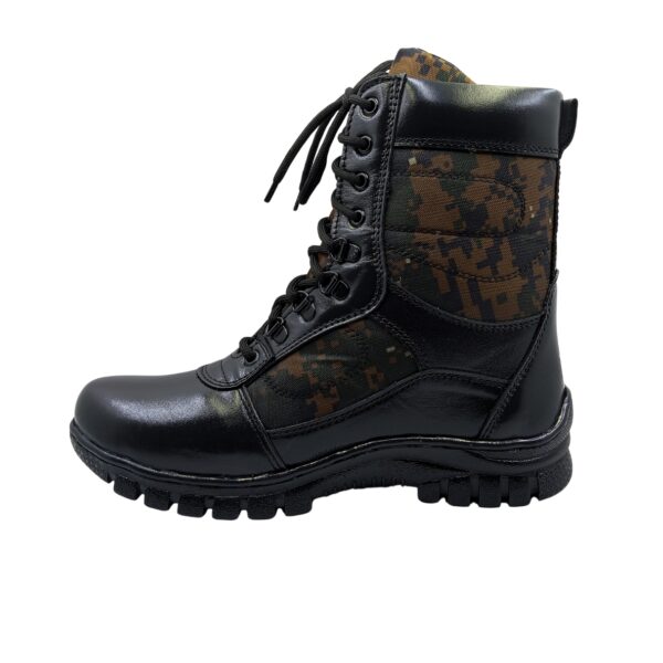 Art.no-RJ-311 COBRA PRINT Genuine Leather Rubber Sole MILITARY BOOT For Men - Image 2