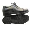 288 Art.no-PM-55 OX Genuine Leather Alert Air mix Sole OXFORD Black Shoes For Men & Women