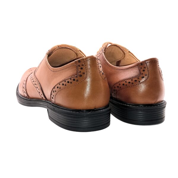 Art.no-RX-100 Premium CRUST Genuine Leather TPR SOLE Brogue High Quality shoe - Image 4