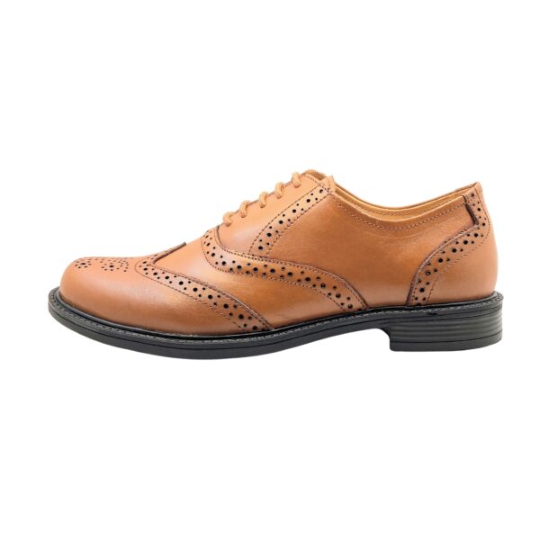 Art.no-RX-100 Premium CRUST Genuine Leather TPR SOLE Brogue High Quality shoe - Image 2