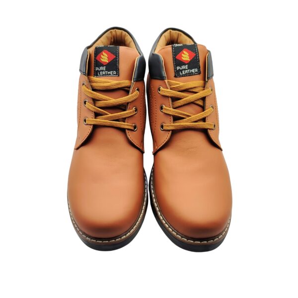 Art.no-DW-2111 Genuine Leather Solid Outdoor boot With TPR Sole - Image 4