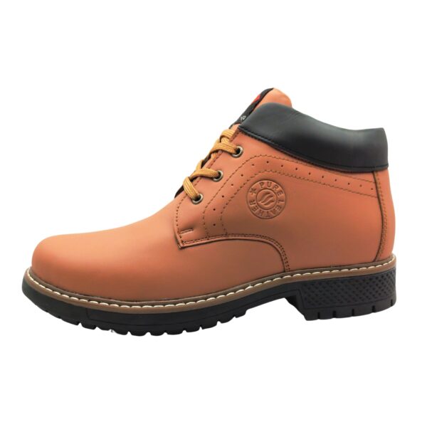 Art.no-DW-2111 Genuine Leather Solid Outdoor boot With TPR Sole - Image 2