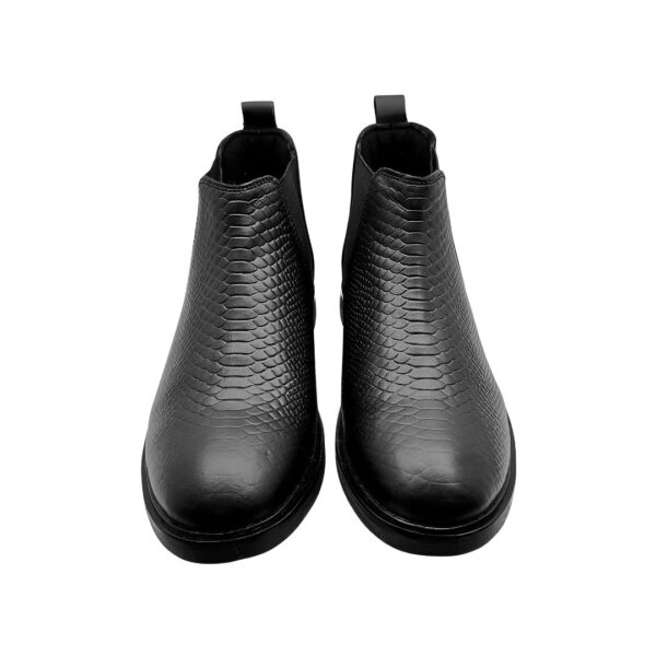 DW 555 Genuine Leather Comfortable Trendy Walking Outdoor Slip On Chelsea Boots For Men