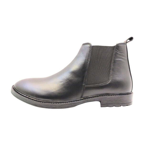 Art.no-DW-555 Genuine Leather Comfortable Trendy Walking Outdoor Slip On Chelsea Boots For Men - Image 2