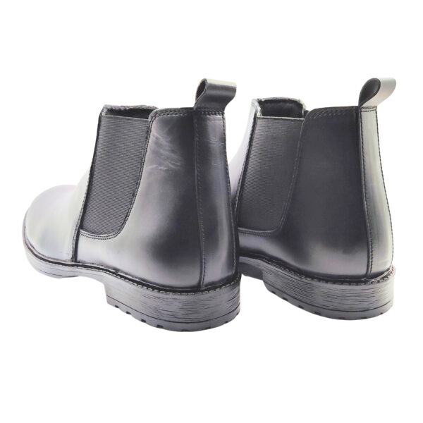 Art.no-DW-555 Genuine Leather Comfortable Trendy Walking Outdoor Slip On Chelsea Boots For Men - Image 5