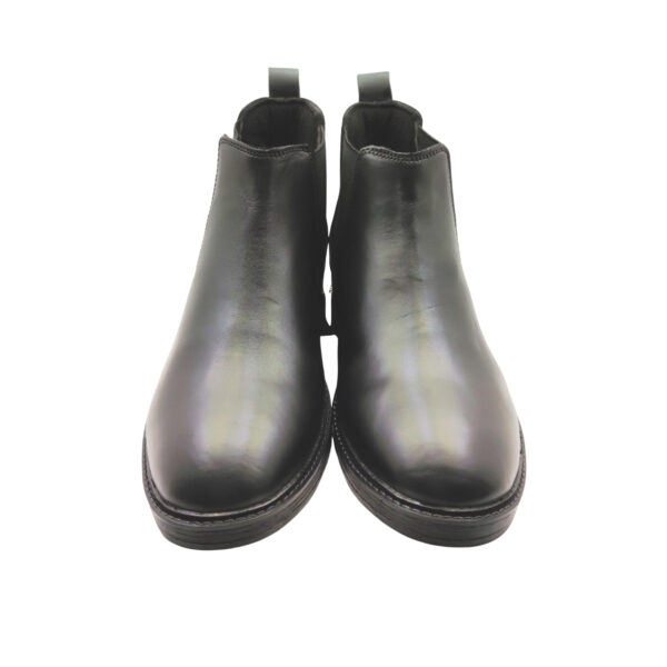Art.no-DW-555 Genuine Leather Comfortable Trendy Walking Outdoor Slip On Chelsea Boots For Men - Image 4