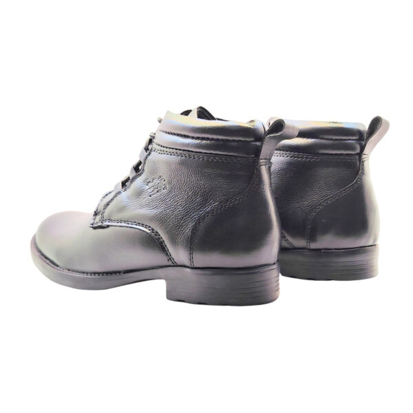 Art.no-RR-Classic- Premium Genuine Brushoff Leather Handmade Black Boots For Men - Image 4