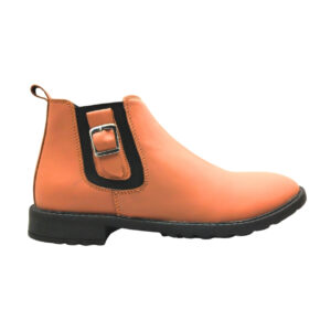 Art.no-DW-555 Genuine Leather Comfortable Trendy Walking Outdoor Slip On Chelsea Boots For Men