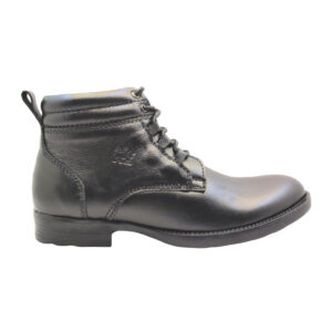 Art.no-RR-Classic- Premium Genuine Brushoff Leather Handmade Black Boots For Men