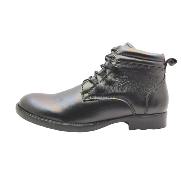 Art.no-RR-Classic- Premium Genuine Brushoff Leather Handmade Black Boots For Men - Image 2