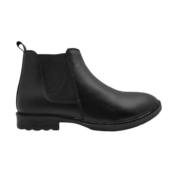 DW 555 Genuine Leather Comfortable Trendy Walking Outdoor Slip On Chelsea Boots For Men