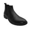 DW 555 Genuine Leather Comfortable Trendy Walking Outdoor Slip On Chelsea Boots For Men