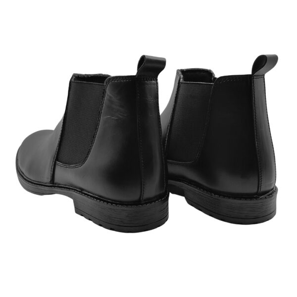 DW 555 Genuine Leather Comfortable Trendy Walking Outdoor Slip On Chelsea Boots For Men