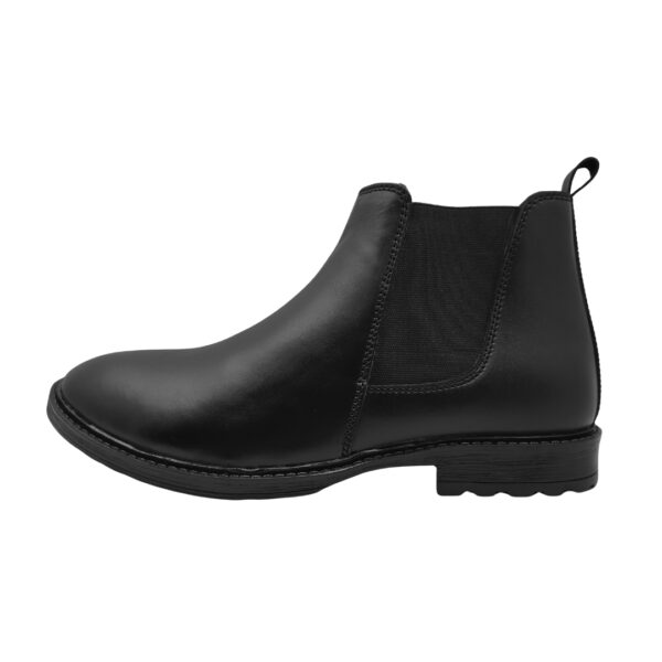 DW 555 Genuine Leather Comfortable Trendy Walking Outdoor Slip On Chelsea Boots For Men