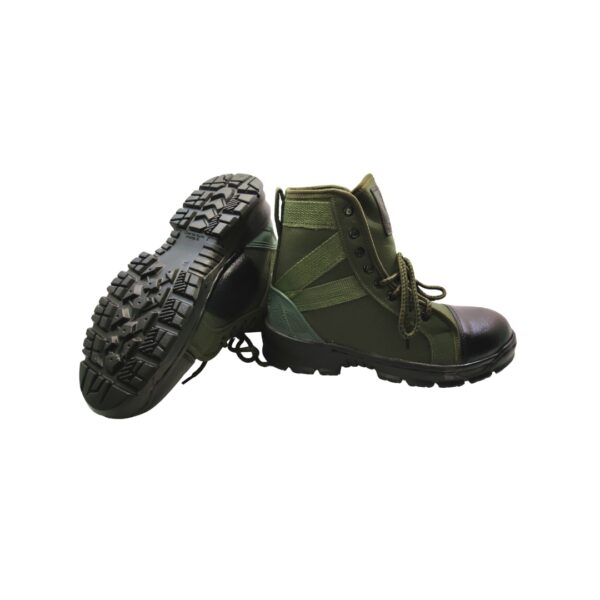 tooshani products (3) TI-Olive Jungle boot Leather Toe Without Zip Light Weight PU Sole