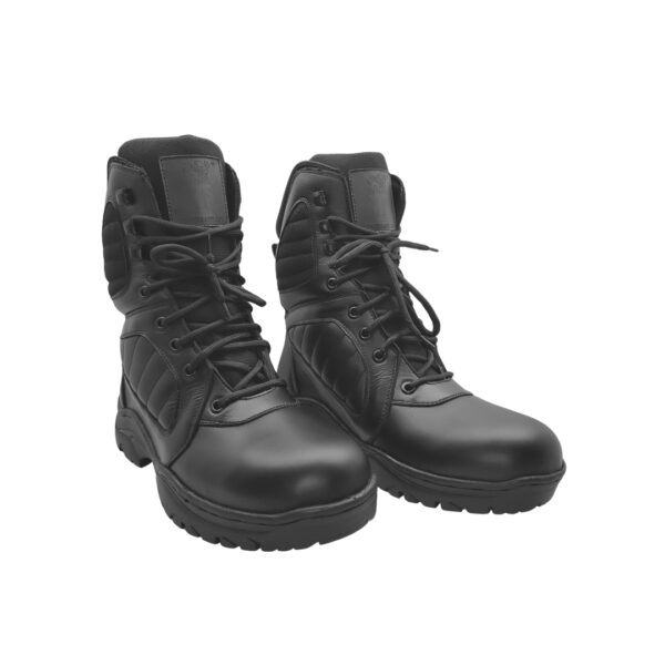 tooshani products G 2.0 Genuine Leather With Rubber Sole Tactical Boots for Men